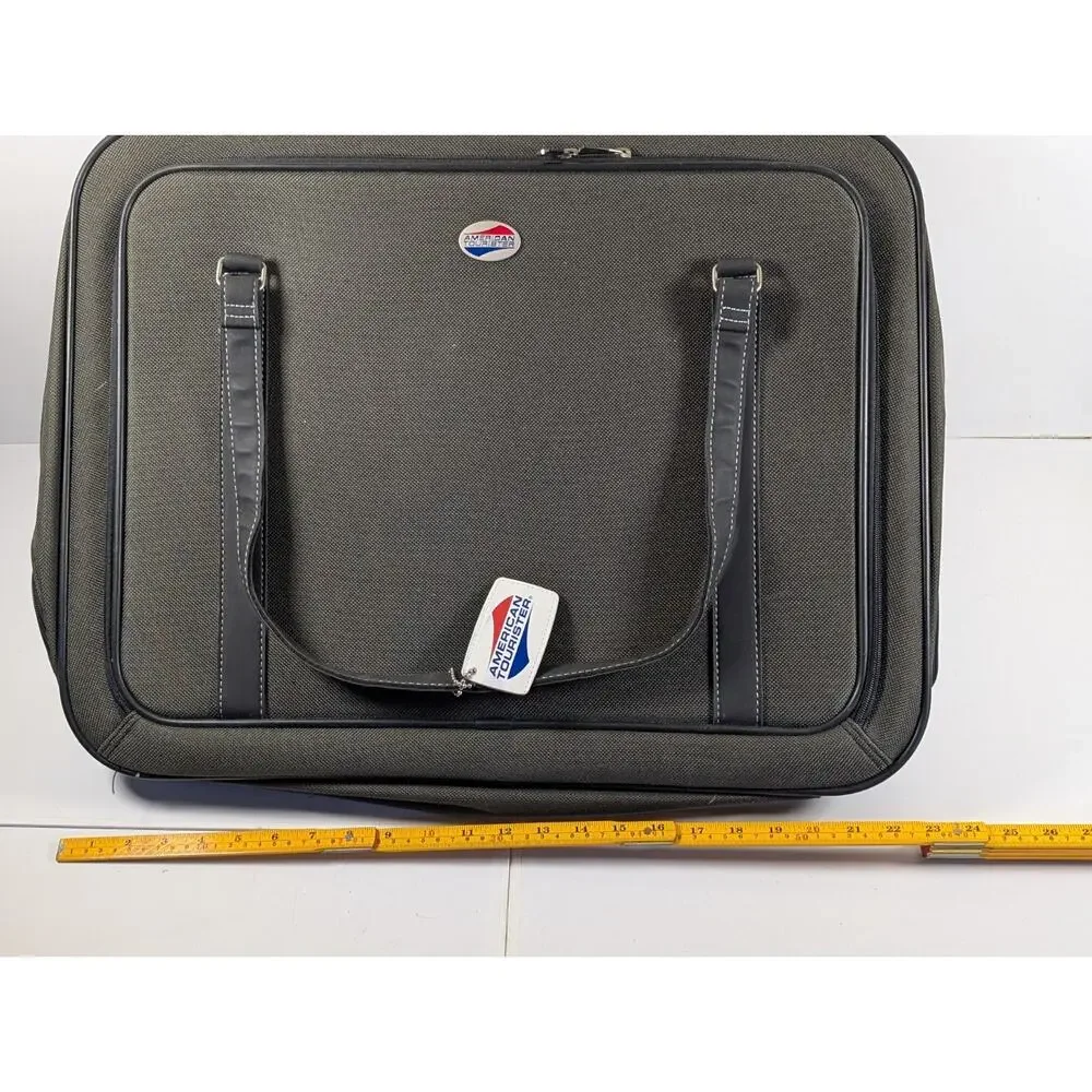American Tourister Soft Sided Garment Bag Suit Carrier Hanging Travel Luggage...
